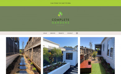 completegardensgeelong.com.au screenshot