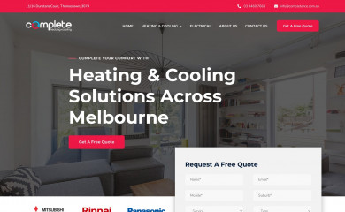 completehce.com.au screenshot