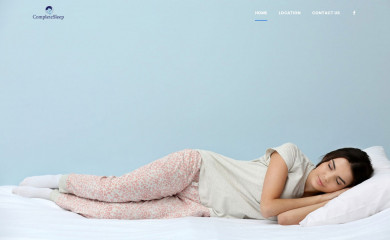 completesleepbedding.com.au screenshot