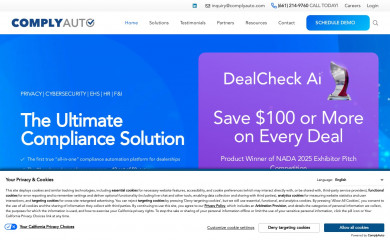 complyauto.com screenshot