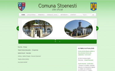 comunastoenesti.ro screenshot