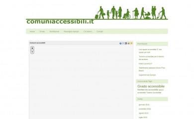 comuniaccessibili.it screenshot