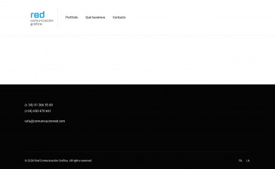 comunicacionred.com screenshot