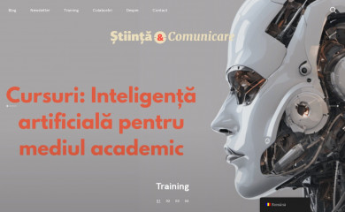 comunicarestiintifica.ro screenshot