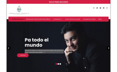 comunidad-armonia.org screenshot