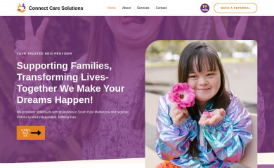 connectcaresolutions.com.au screenshot