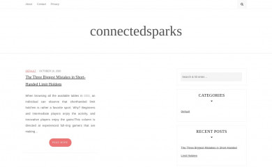 connectedsparks.co screenshot