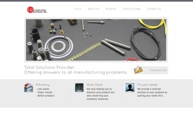 connectingproducts.com screenshot