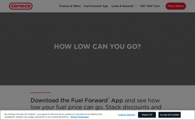 conoco.com screenshot