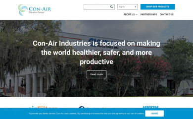 conairindustries.com screenshot