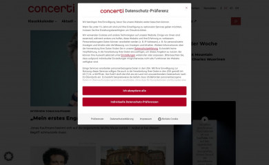 concerti.de screenshot