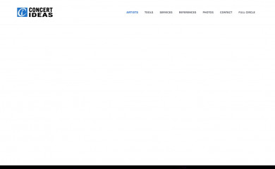 concertideas.com screenshot
