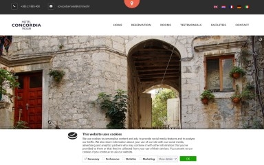 concordia-hotel.net screenshot