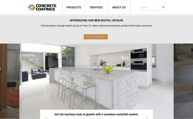 concretecoatingsinc.com screenshot
