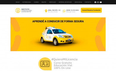 conduccionconsciente.com.ar screenshot