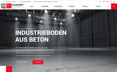 condulith-industrieboden.de screenshot