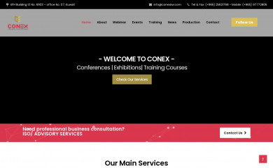 conexkw.com screenshot