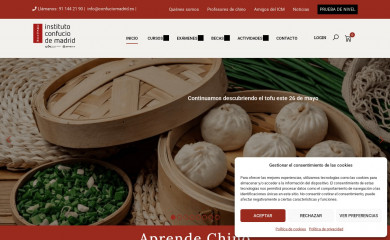 confuciomadrid.es screenshot