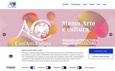 confartiecultura.it screenshot