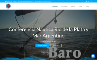 conferencianautica.com.ar screenshot