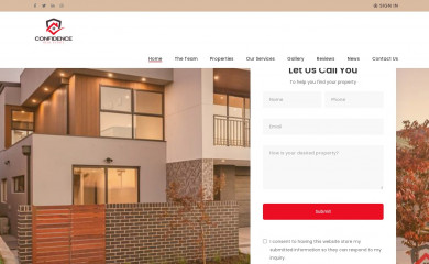 confidencerealestate.com.au screenshot