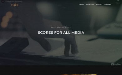 confidentialmusic.com screenshot