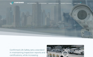 confirmedlifesafety.com screenshot