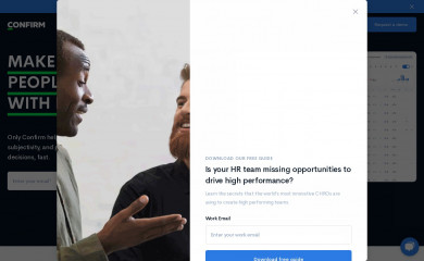 confirmhr.com screenshot
