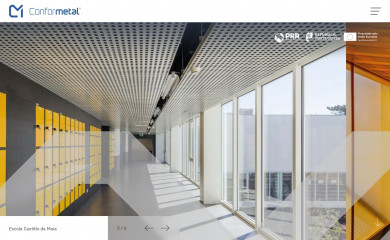 conformetal.pt screenshot