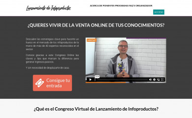 congresolanzamientoinfoproductos.com screenshot