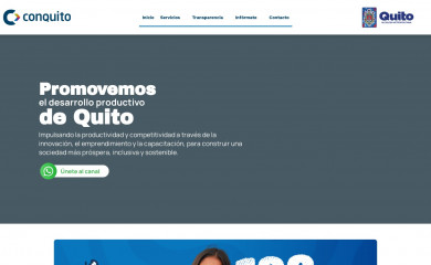 conquito.org.ec screenshot