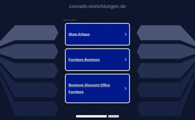 conrads-einrichtungen.de screenshot
