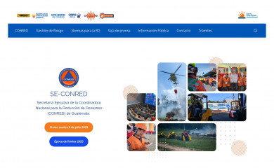 conred.gob.gt screenshot