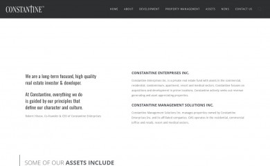 constantineinc.com screenshot
