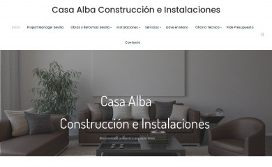 construccionescasaalba.es screenshot