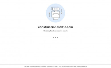 construccioneselzic.com screenshot