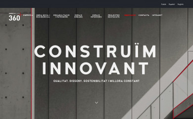 construccions360plus.com screenshot