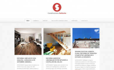 construccionssellares.cat screenshot