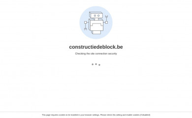 constructiedeblock.be screenshot