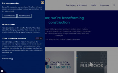 constructioninnovationhub.org.uk screenshot