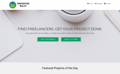 constructionwallet.com screenshot
