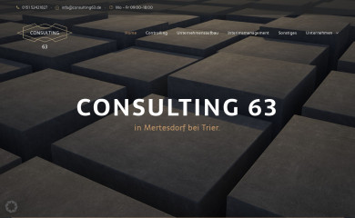 consulting63.de screenshot