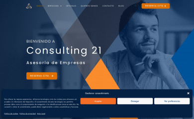 consulting21.es screenshot