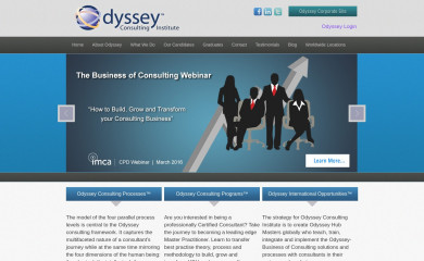 consultingodyssey.com screenshot