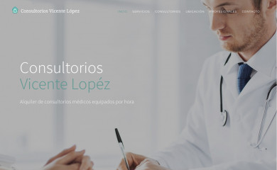 consultoriosvicentelopez.com screenshot