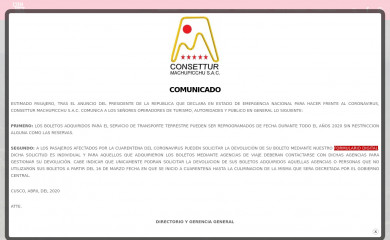 consettur.com screenshot