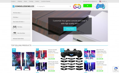 consoleskins.co screenshot