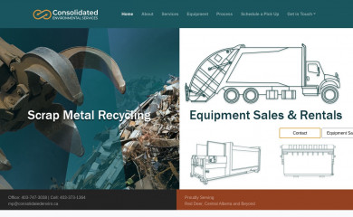 consolidatedenvironmental.ca screenshot
