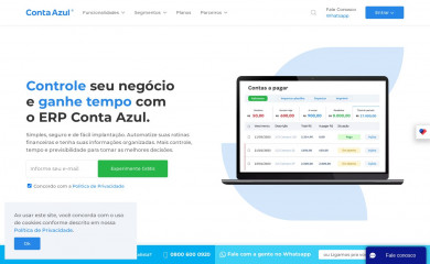 contaazul.com screenshot