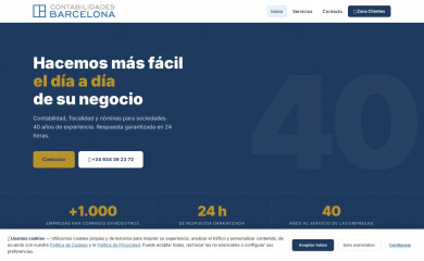 contabilidadesbarcelona.com screenshot